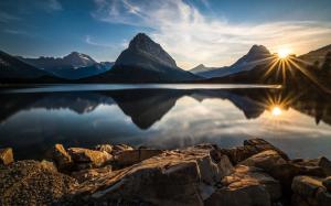 Glacier National Aesthetic Landscape